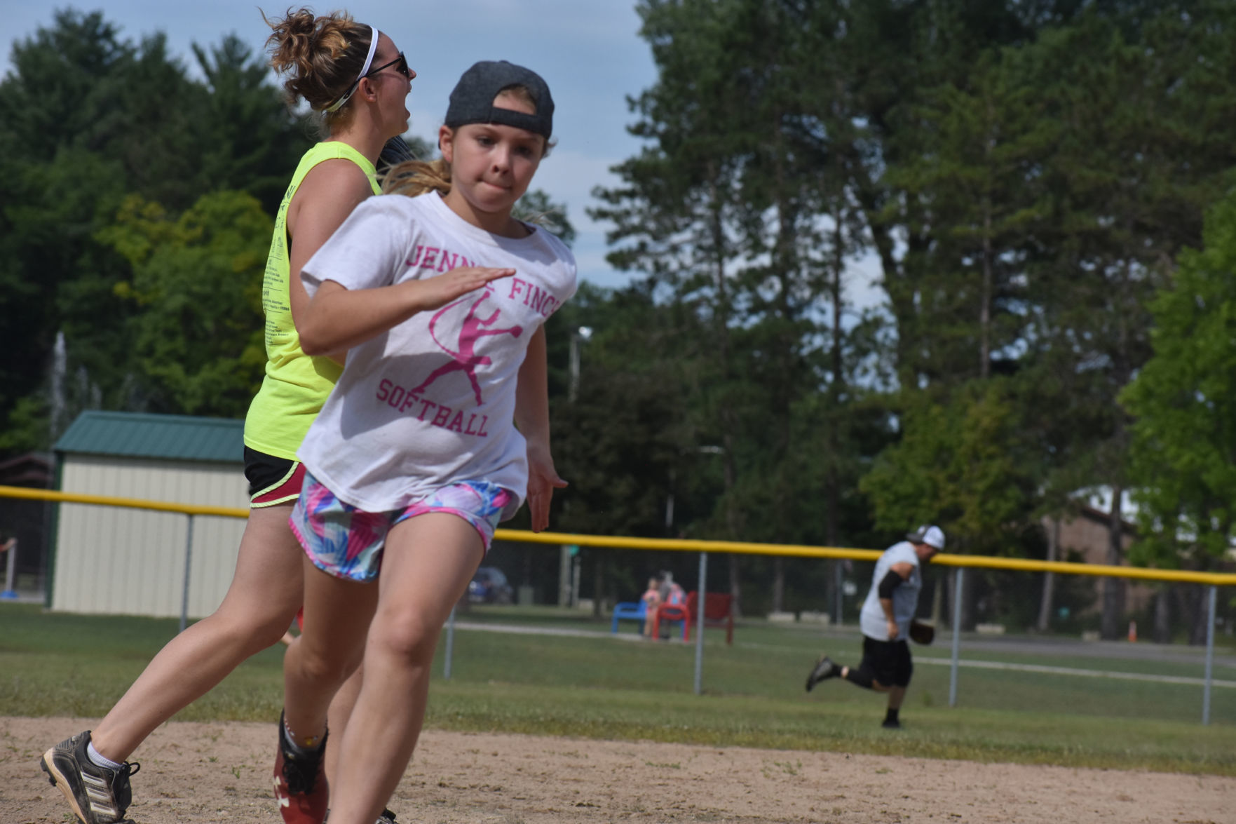 Runner reaches third base
